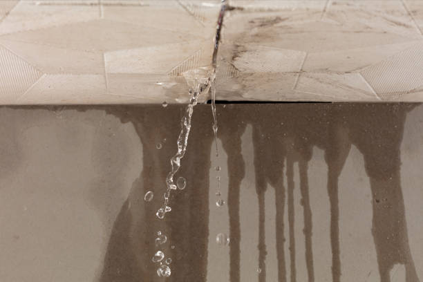 Professional Water Extraction technician working in Great Lakes, IL